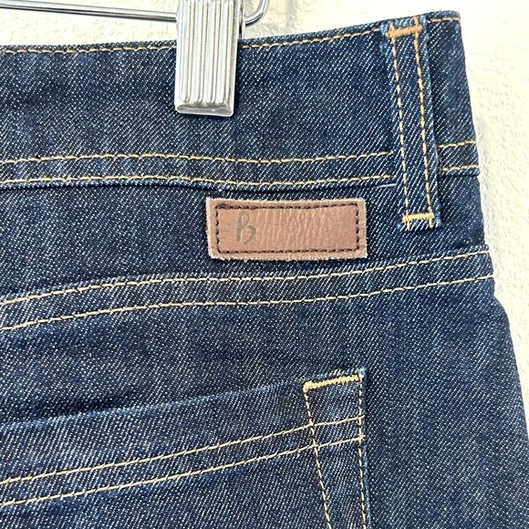 Boden Classic Blue Denim A-Line Skirt Contrast Stitching Cotton Preppy Size 8L - Picture 5 of 8